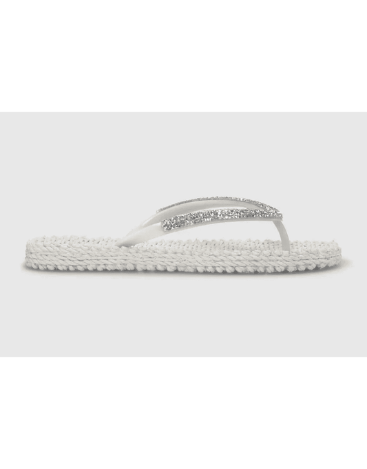 Young Ideas/Henmores - Flip Flop with Crystals - 120 Crème - 4
