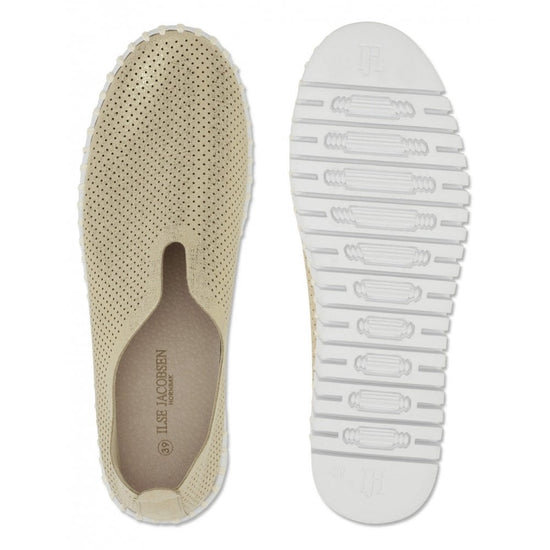 Young Ideas/Henmores - Pull on Shoe with Glitter - 710100 Silver White - 4