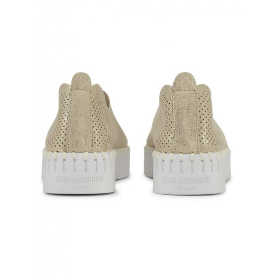 Young Ideas/Henmores - Pull on Shoe with Glitter - 710100 Silver White - 4