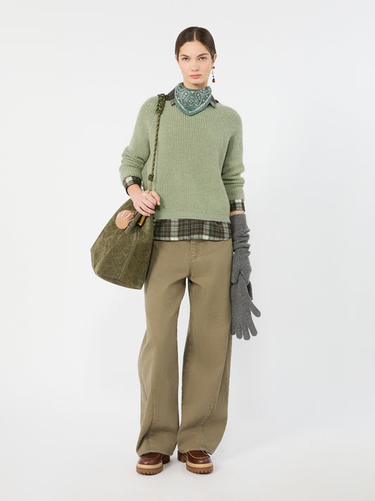 Xeno Mohair Boat Neck Jumper