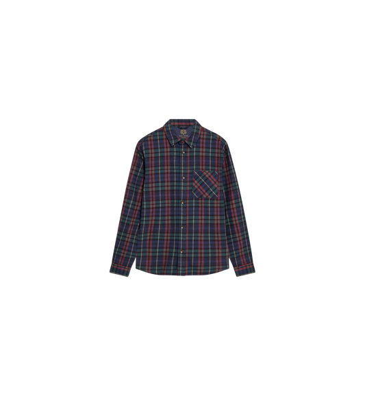 David Hang Tartan Overshirt