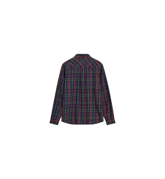 David Hang Tartan Overshirt
