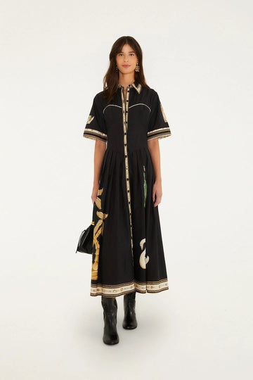 Vintage Souvenirs Midi Dress