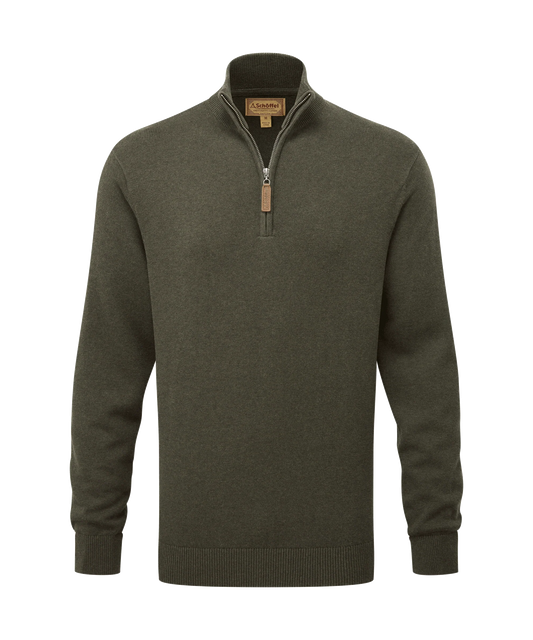 Calton Cotton Cashmere 1/4 Zip Jumper