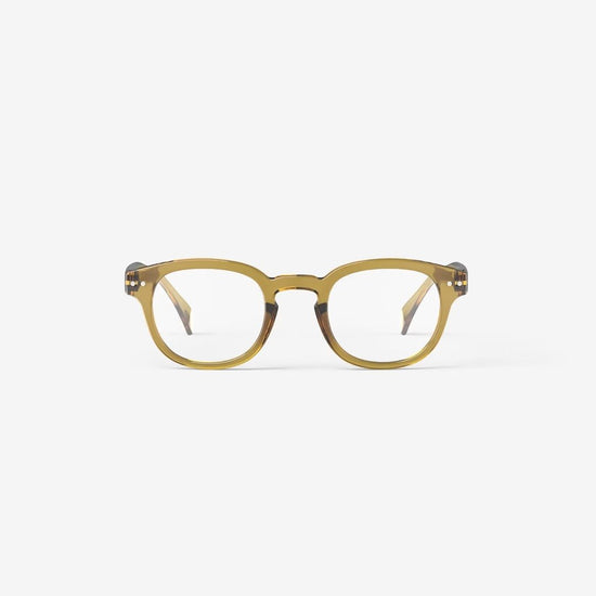 Young Ideas & Henmores - C Reading Glasses - Golden Green - 2.5