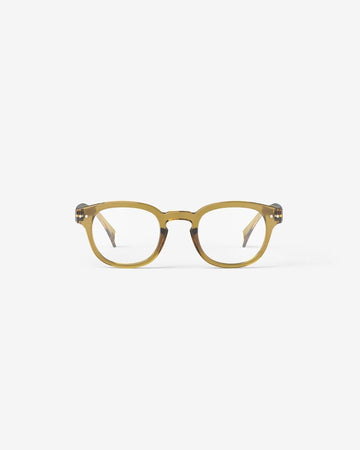 Young Ideas & Henmores - C Reading Glasses - Golden Green - 2.5