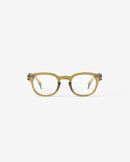 Young Ideas & Henmores - C Reading Glasses - Golden Green - 2.5