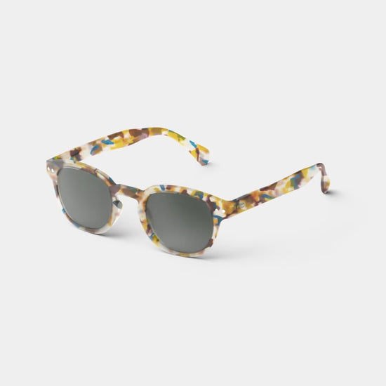 Young Ideas & Henmores - C Sun Reading Glasses - Blue Tortoise - 0