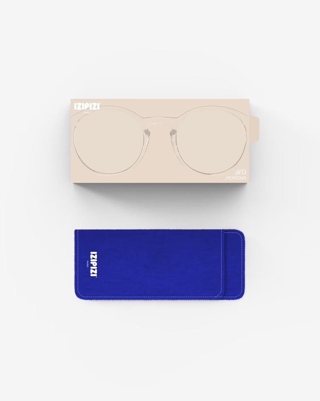 Young Ideas & Henmores - D Reading Glasses - Paper Note Beige - 1
