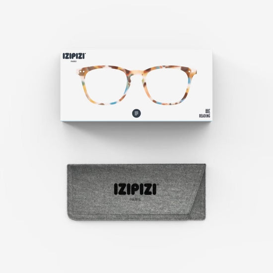 Young Ideas & Henmores - E Reading Glasses - Blue Tortoise - 1