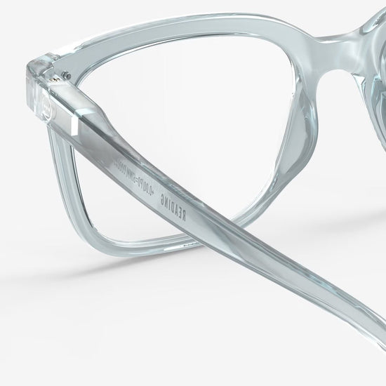 Young Ideas & Henmores - L Reading Glasses - Frozen Blue - 1.5