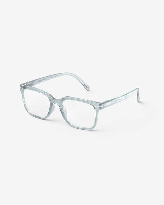 Young Ideas & Henmores - L Reading Glasses - Frozen Blue - 1.5
