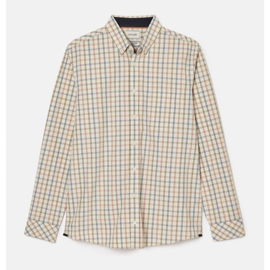 Young Ideas/Henmores - Abbott Long Sleeve Shirt - Blue/Green Check - M