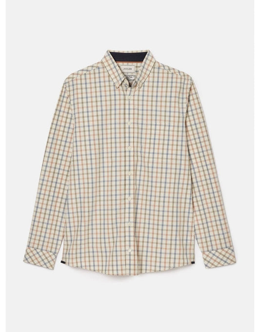 Young Ideas/Henmores - Abbott Long Sleeve Shirt - Blue/Green Check - M