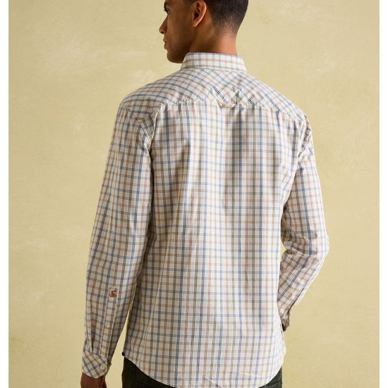 Young Ideas/Henmores - Abbott Long Sleeve Shirt - Blue/Green Check - M