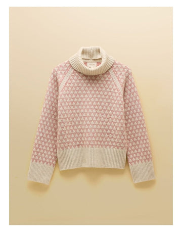 Young Ideas/Henmores - Addison Jumper - Pink/Cream - S