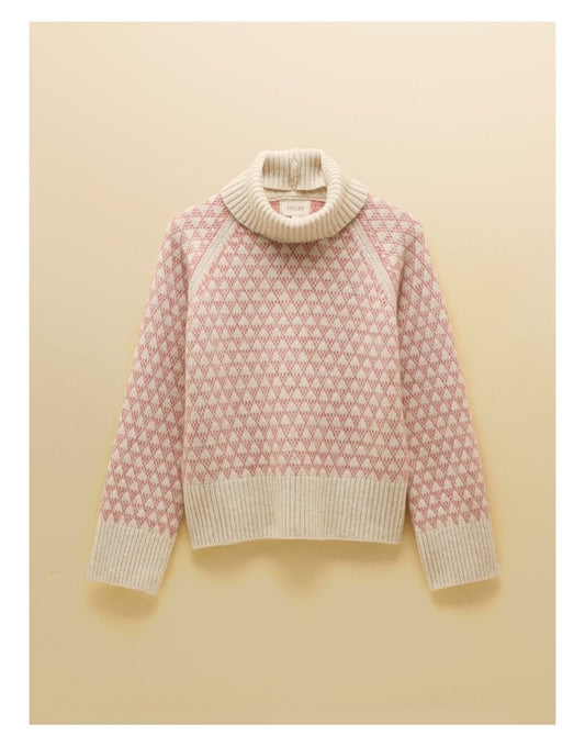 Young Ideas/Henmores - Addison Jumper - Pink/Cream - S