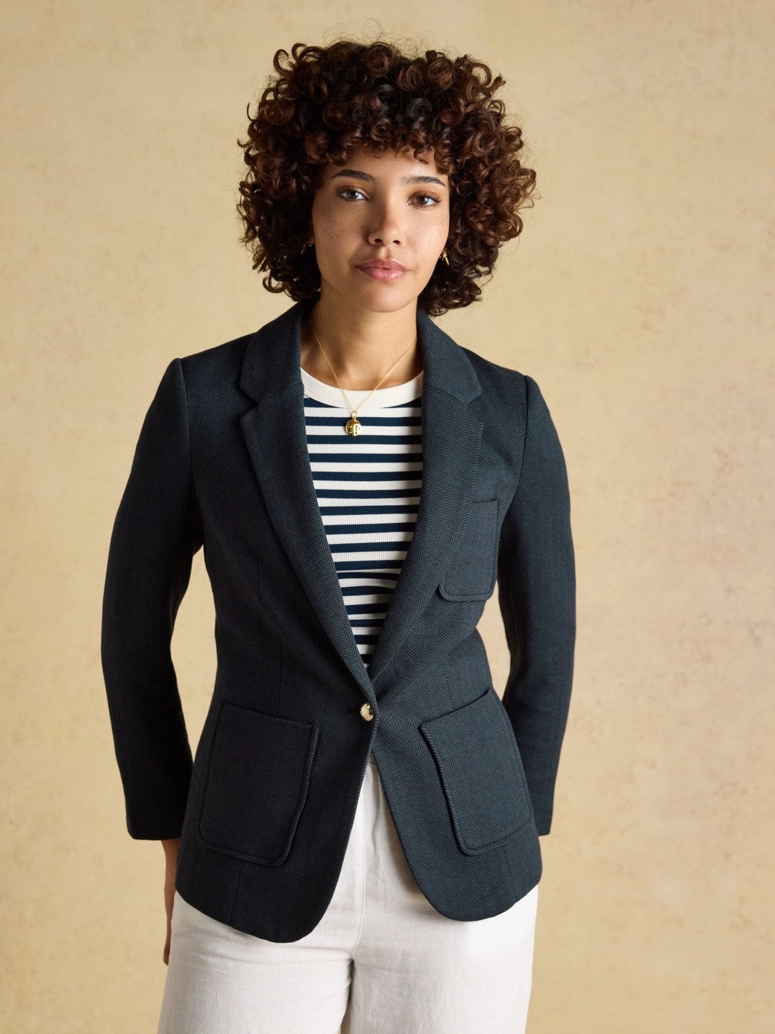 Young Ideas/Henmores - Albury Blazer - Navy - 8