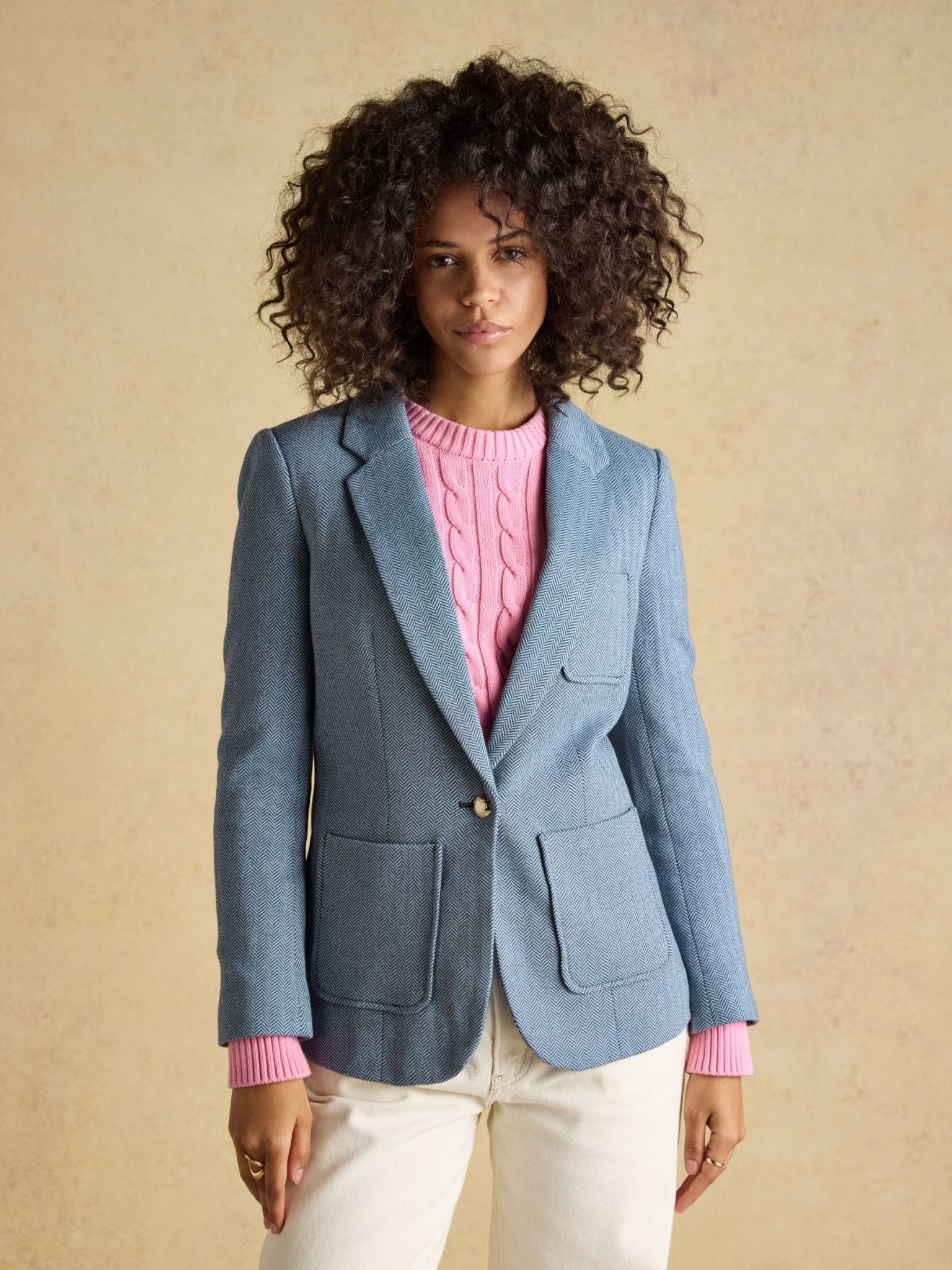 Young Ideas/Henmores - Albury Blazer - Pink - 8