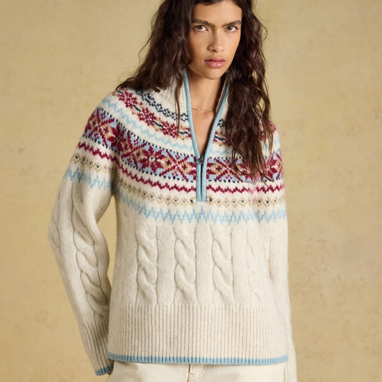 Young Ideas & Henmores -Allaway Knit -Cream -XS