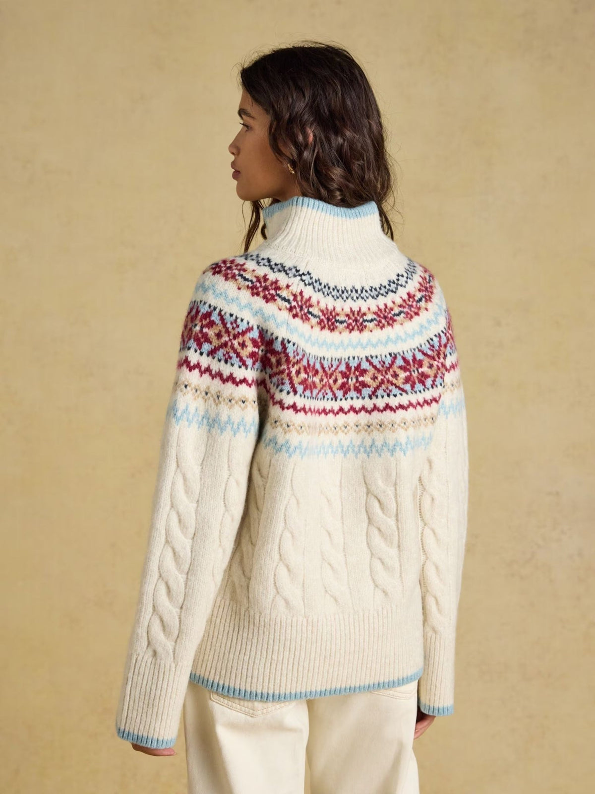 Young Ideas & Henmores -Allaway Knit -Cream -XS