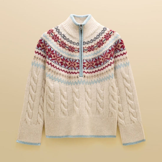 Young Ideas & Henmores -Allaway Knit -Cream -XS