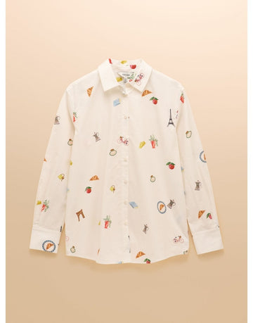 Young Ideas/Henmores - Amilla Paris Print - White - 8