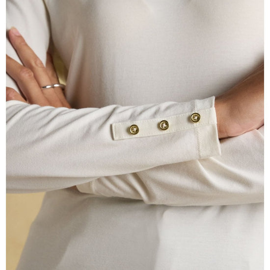 Young Ideas/Henmores - Amy High Neck Top - Chocolate - 8