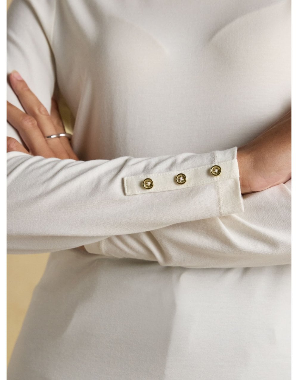 Young Ideas/Henmores - Amy High Neck Top - Chocolate - 8