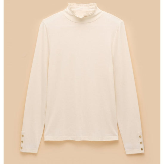 Young Ideas/Henmores - Amy High Neck Top - Chocolate - 8