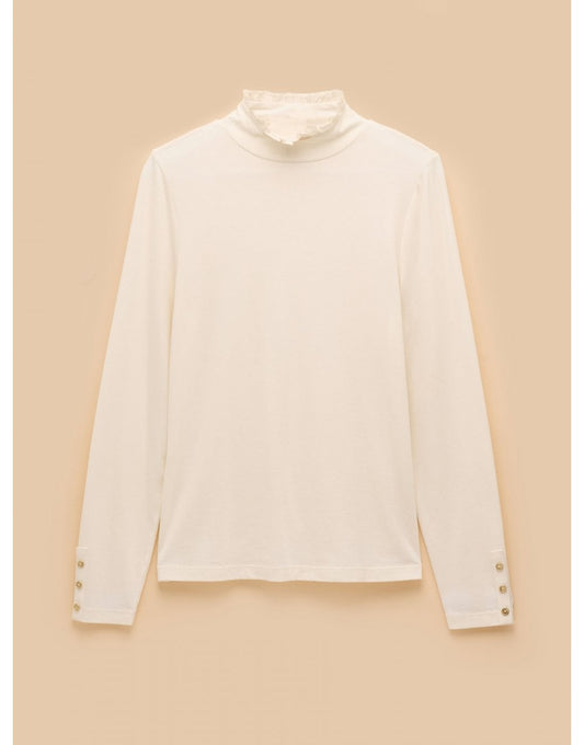 Young Ideas/Henmores - Amy High Neck Top - Chocolate - 8