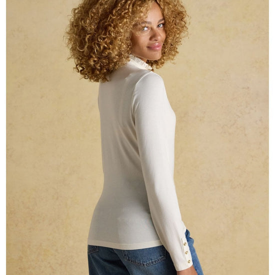 Young Ideas/Henmores - Amy High Neck Top - Chocolate - 8