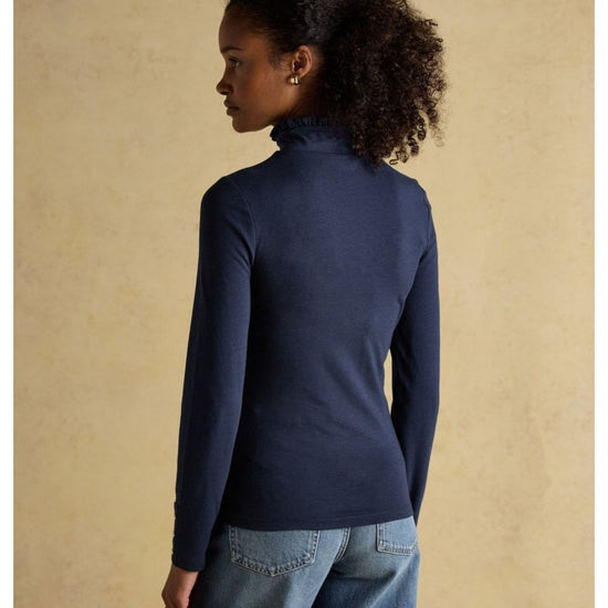 Young Ideas/Henmores - Amy High Neck Top - Chocolate - 8