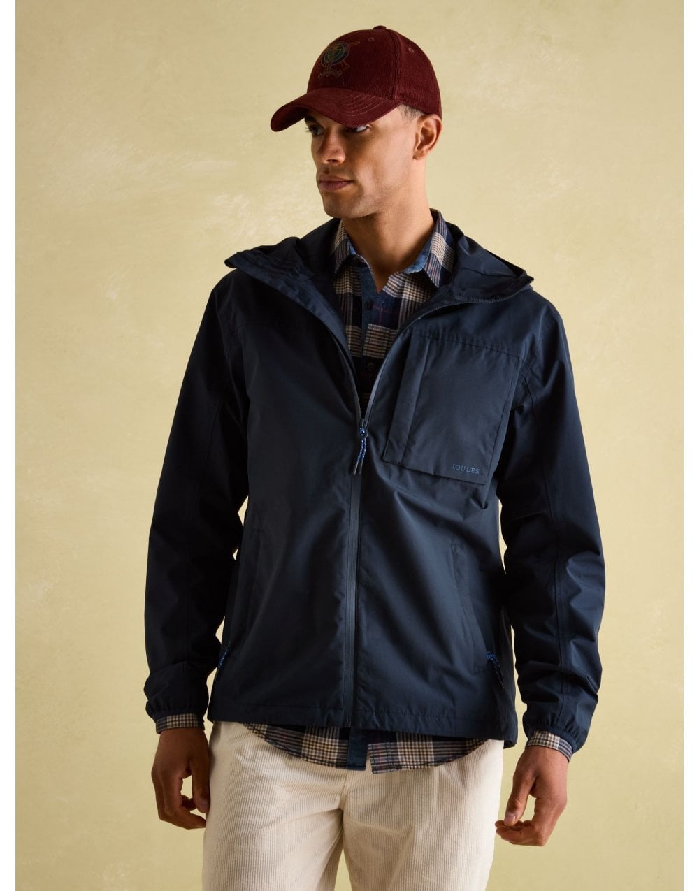 Young Ideas/Henmores - Ayston Waterproof Coat - Navy - M