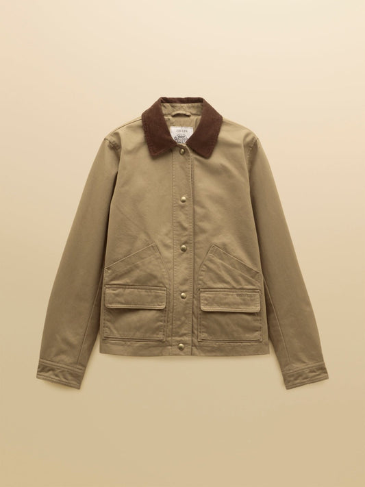 Young Ideas & Henmores -Barn Jacket -Tan Brown -8