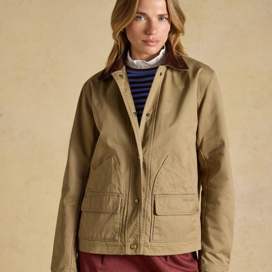 Young Ideas & Henmores -Barn Jacket -Tan Brown -8