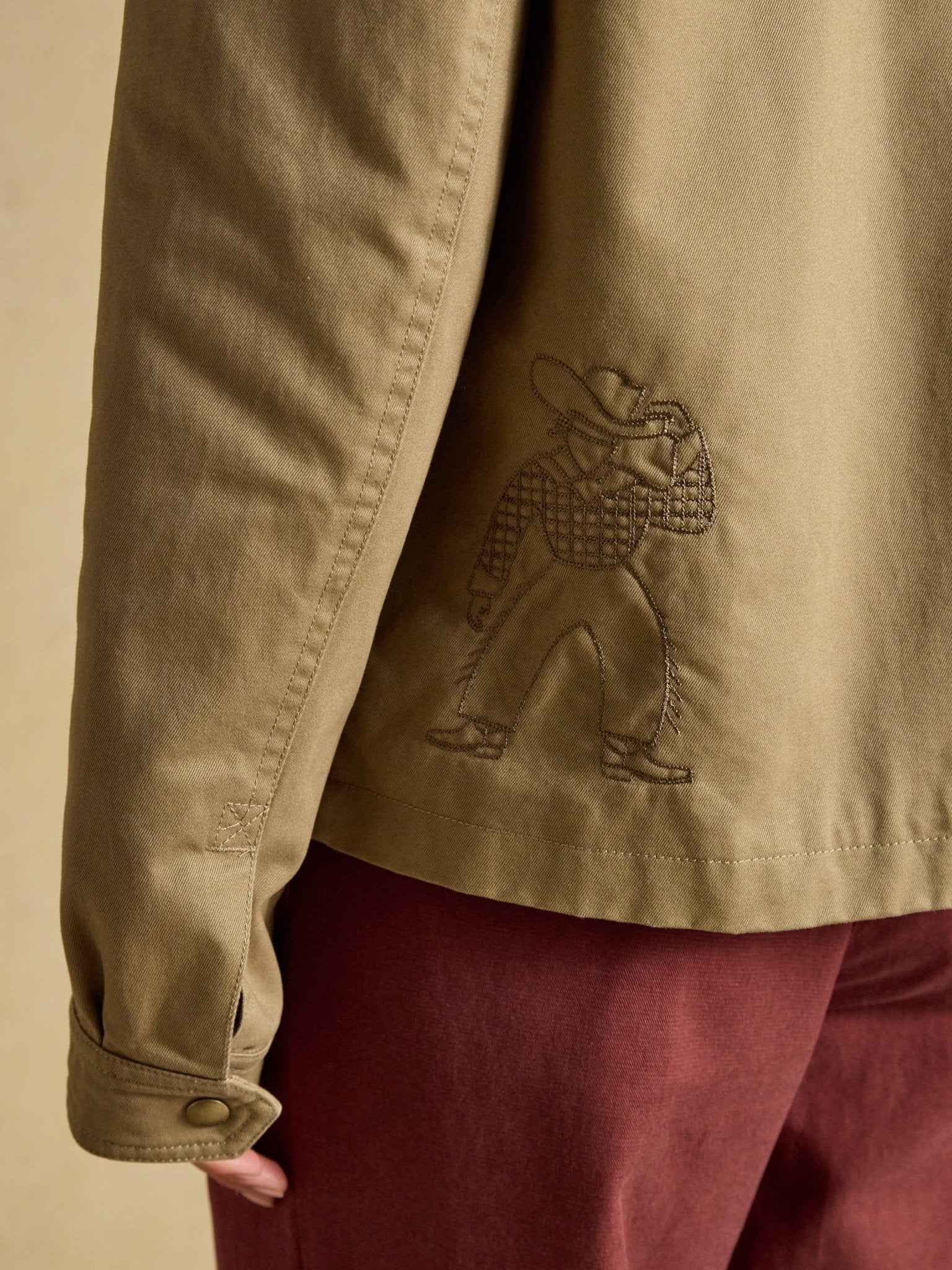 Young Ideas & Henmores -Barn Jacket -Tan Brown -8