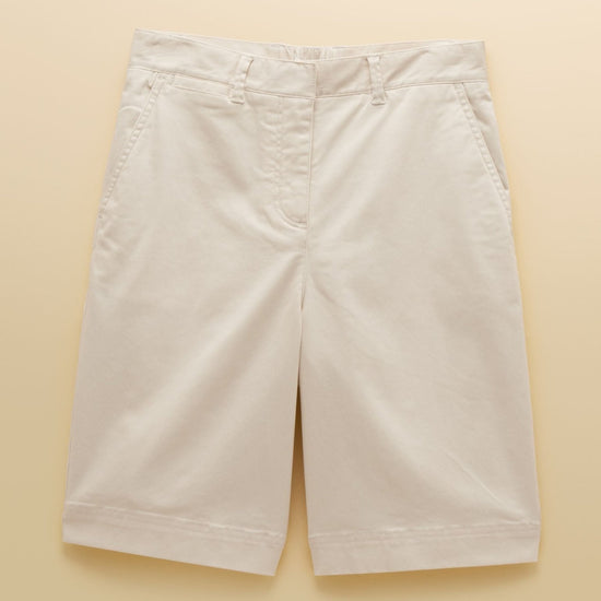 Young Ideas & Henmores - Bermuda Chino Short - Cream - 8