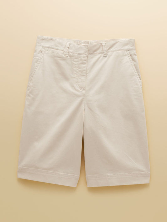Young Ideas & Henmores - Bermuda Chino Short - Cream - 8