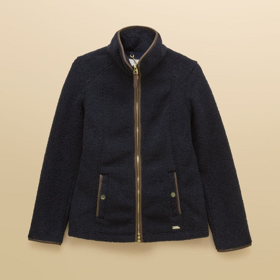 Young Ideas & Henmores -Borg Heritage Full Zip -Navy -8