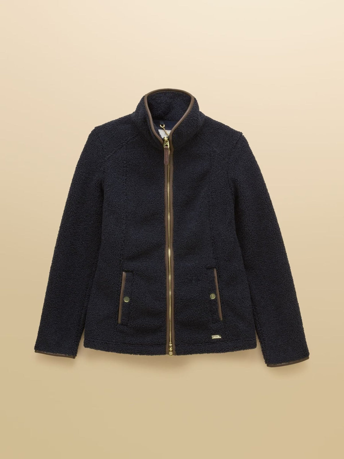 Young Ideas & Henmores -Borg Heritage Full Zip -Navy -8