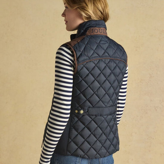 Young Ideas & Henmores -Braemar Luxe Gilet -Navy Blue -8