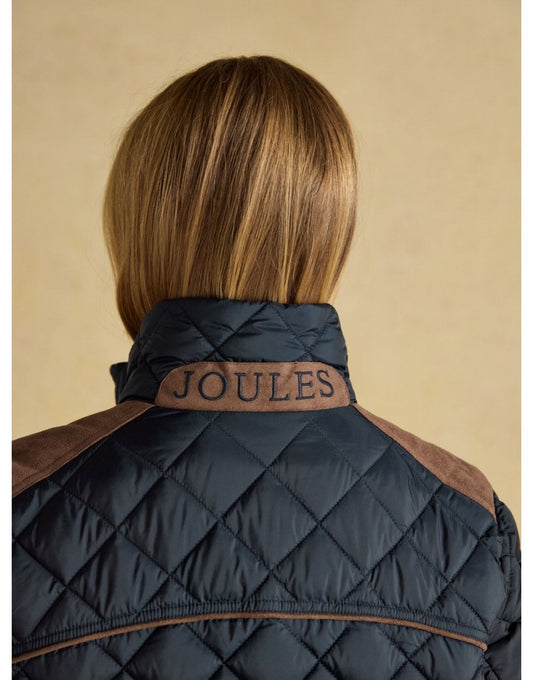 Young Ideas/Henmores - Braemar Luxe Quilted Coat - Navy - 8