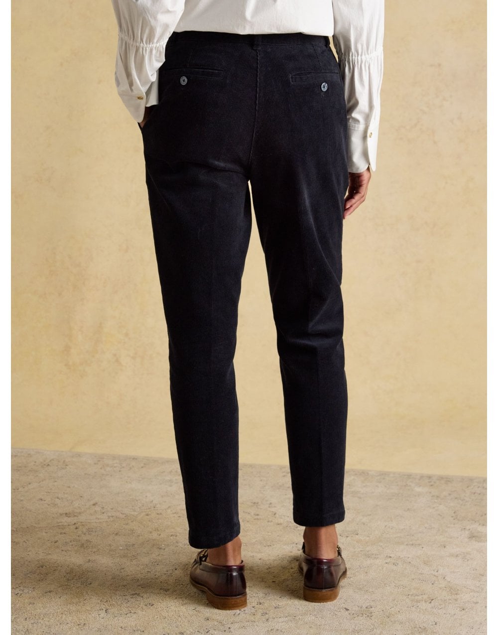Young Ideas/Henmores - Calla Corduroy Trouser - Navy - 10