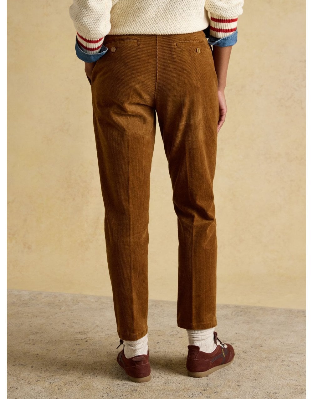 Young Ideas/Henmores - Calla Corduroy Trouser - Navy - 10