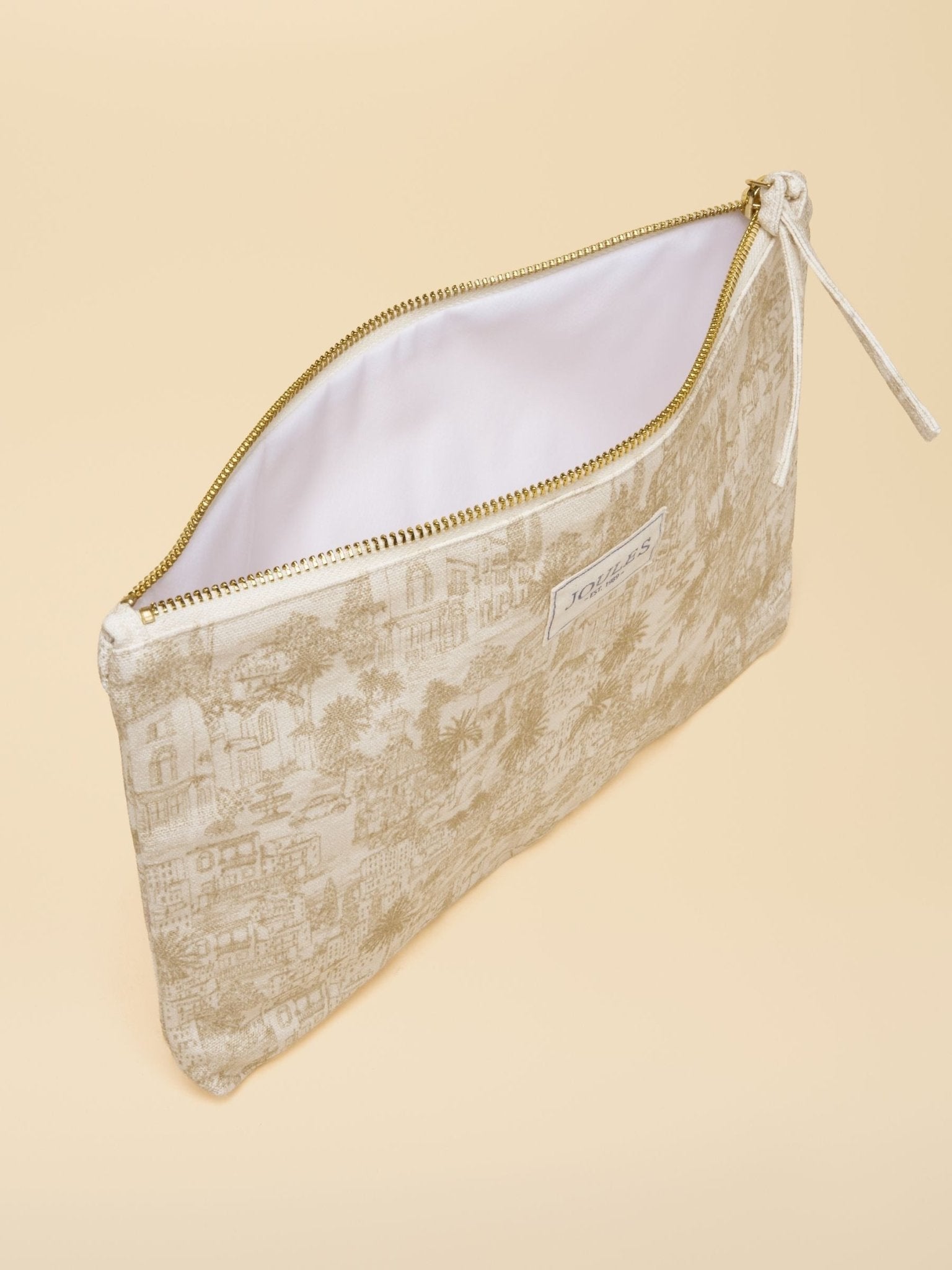 Young Ideas & Henmores - Carrywell Pouch Bag - Neutral Toile De Jouy - OS