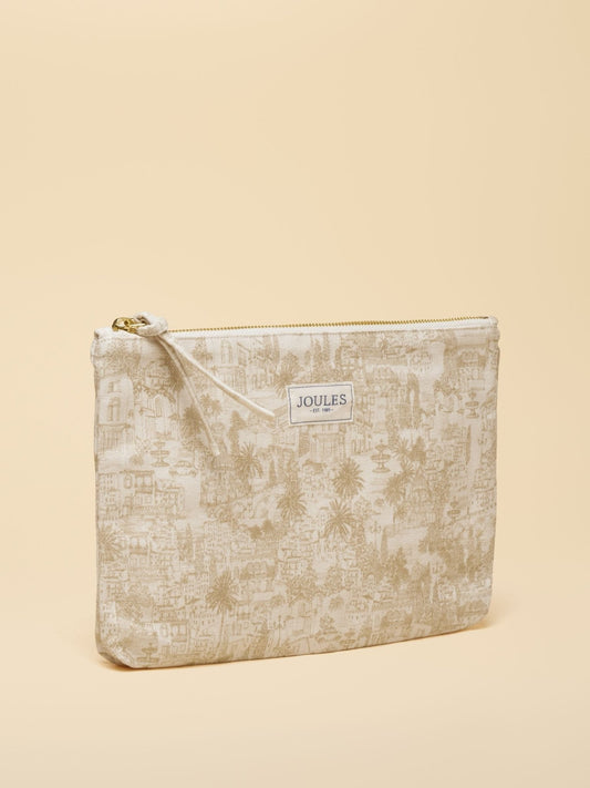 Young Ideas & Henmores - Carrywell Pouch Bag - Neutral Toile De Jouy - OS