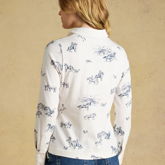 Young Ideas & Henmores -Charlotte Western Jersey Shirt -White Western -8