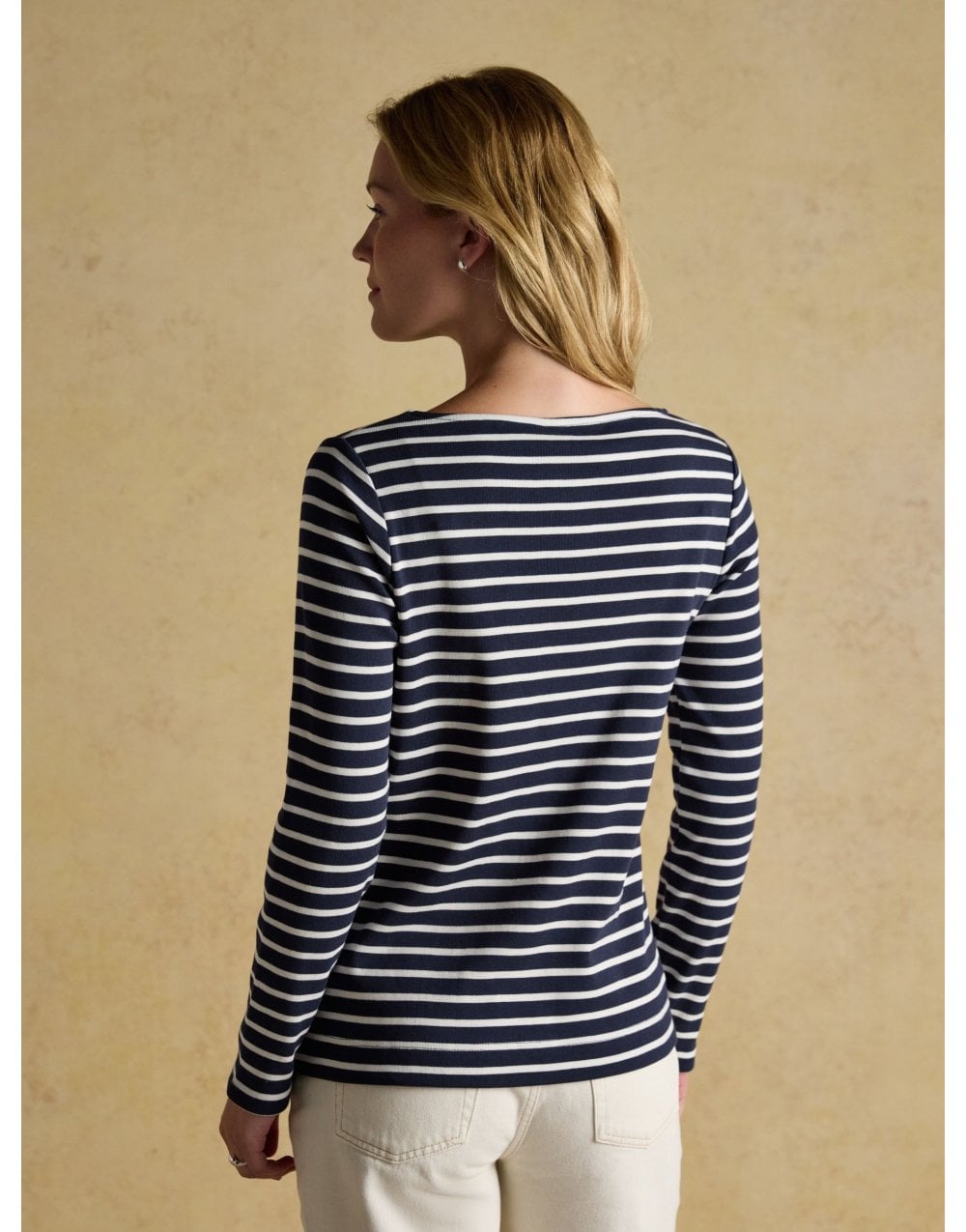 Young Ideas/Henmores - Christmas Harbour Jersey Top - Navy/Cream Jonty - 8