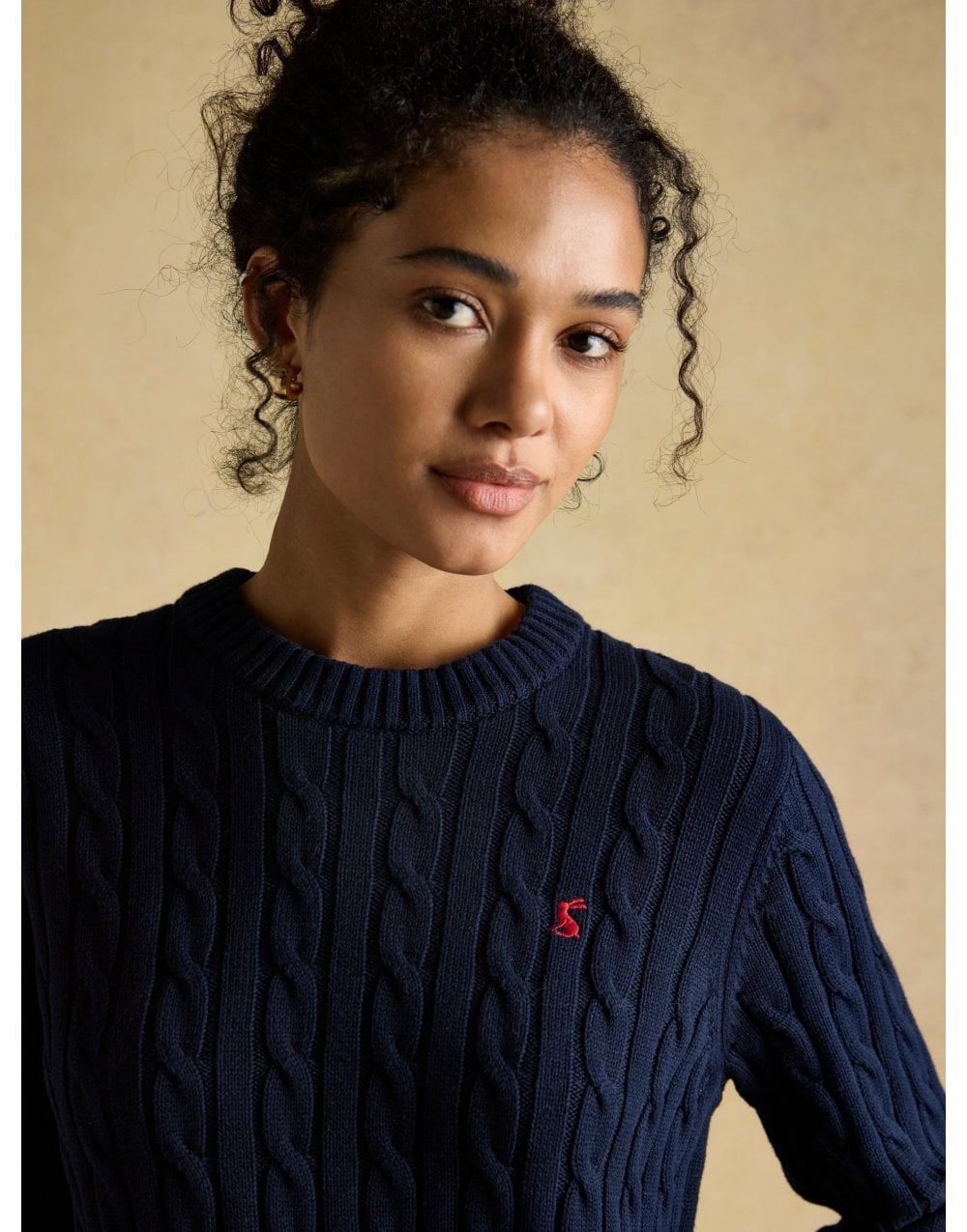 Young Ideas/Henmores - Classic Cable Jumper - Navy - XS